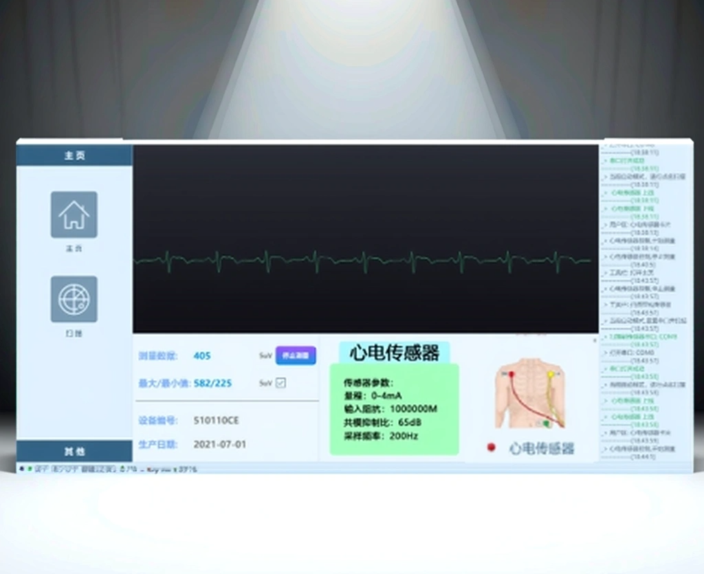 医学信号采集与分析软件  RZKJ-YX型
